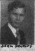 Adam was born on February 6, 1919, the son of Peter and Susan Deckert and graduated from Pawnee Rock High in 1937. He died Saturday, Feburary 16. - adamdeckert1937
