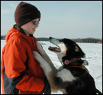 Sam and Tears. Photo copyright 2008 by Leon Unruh.