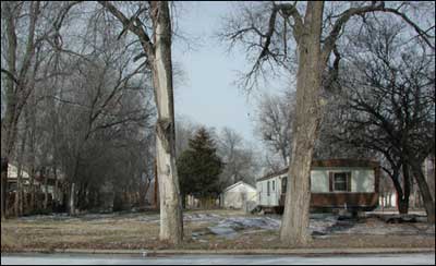 422 Pawnee Avenue in Pawnee Rock. Photo copyright 2005 by Leon Unruh.