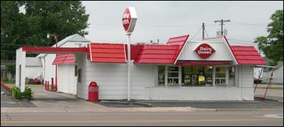 Great Bend Dairy Queen, 2006. Photo copyright 2010 by Leon Unruh.