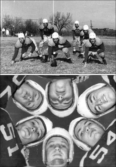 Photos of Pawnee Rock High School football players copyright 2009 by Paul Schmidt.