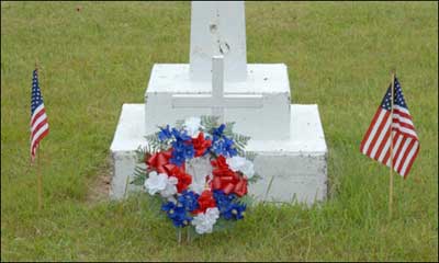 2010 Memorial Day Service at Pawnee Rock Cemetery. Photo copyright 2010 by Jim Dye.