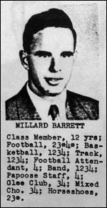 Millard Barrett in 1951.