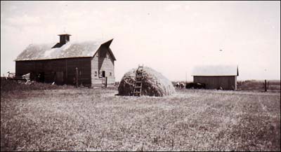 Paul and Bernice Schmidt farm, July 17, 1940.