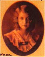 Phyllis Bowman, 1930, in her senior photo from Pawnee Rock High School.