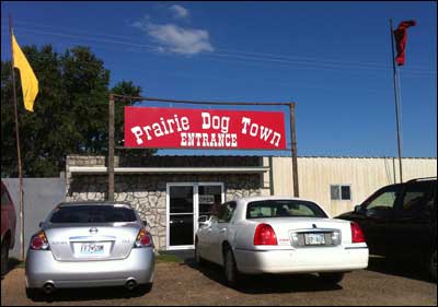 Prairie dog at Prairie Dog Town, Oakley, Kansas. Photo copyright 2010 by Leon Unruh.