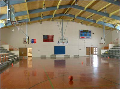 Pawnee Rock gym, 2006. Photo copyright 2006 by Leon Unruh.