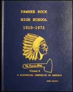 Cover of Pawnee Rock High School 1910-1972 by Roger Hanhardt.