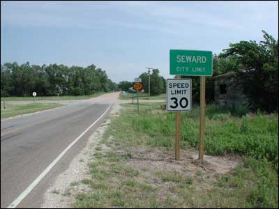 Seward, Kansas, in 2005. Photo copyright 2010 by Leon Unruh.