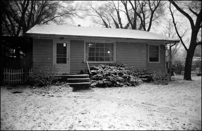 The Unruh house, mid-1970s. Photo copyright 2009 by Leon Unruh.