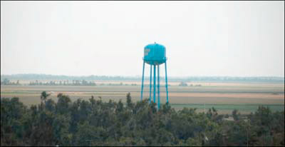 Pawnee Rock water tower. Photo copyright 2008 by Jim Dye.